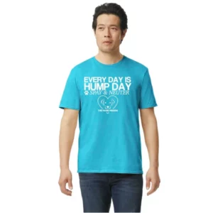 Every Day is Hump Day T-Shirt – with The Magic Mission Logo