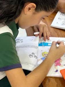 the magic mission coloring